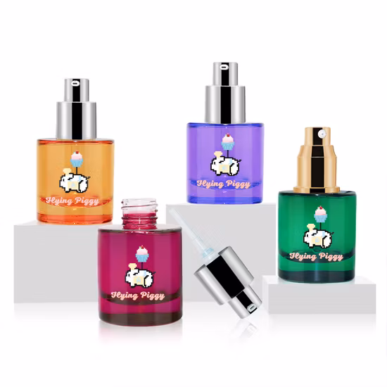 Luxe 30 50 80 G 40 100 120 Ml Vide Conteneur De Soins De La Peau Lotion Pompe Crème Pot Personnalisé Verre Vaporisateur Cosmétique Bouteille Emballage