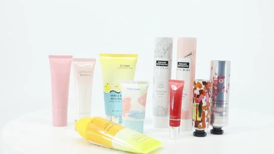 Tubes d'emballage cosmétique pour crème pour les mains pour gel douche nettoyant pour le visage