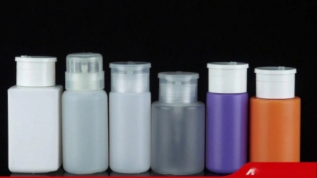 Bouteilles en plastique blanc PP/PE/PETG (WDC10) pour conteneur cosmétique